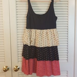 Anthropologie Lilka Ruffled Dress
